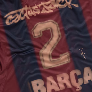 FC Barcelona 00/01 Retro x Cactus Limited Edition Home Kit
