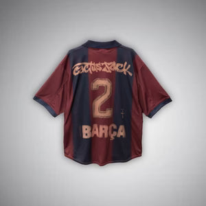 FC Barcelona 00/01 Retro x Cactus Limited Edition Home Kit