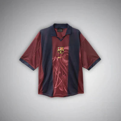 FC Barcelona 00/01 Retro x Cactus Limited Edition Home Kit