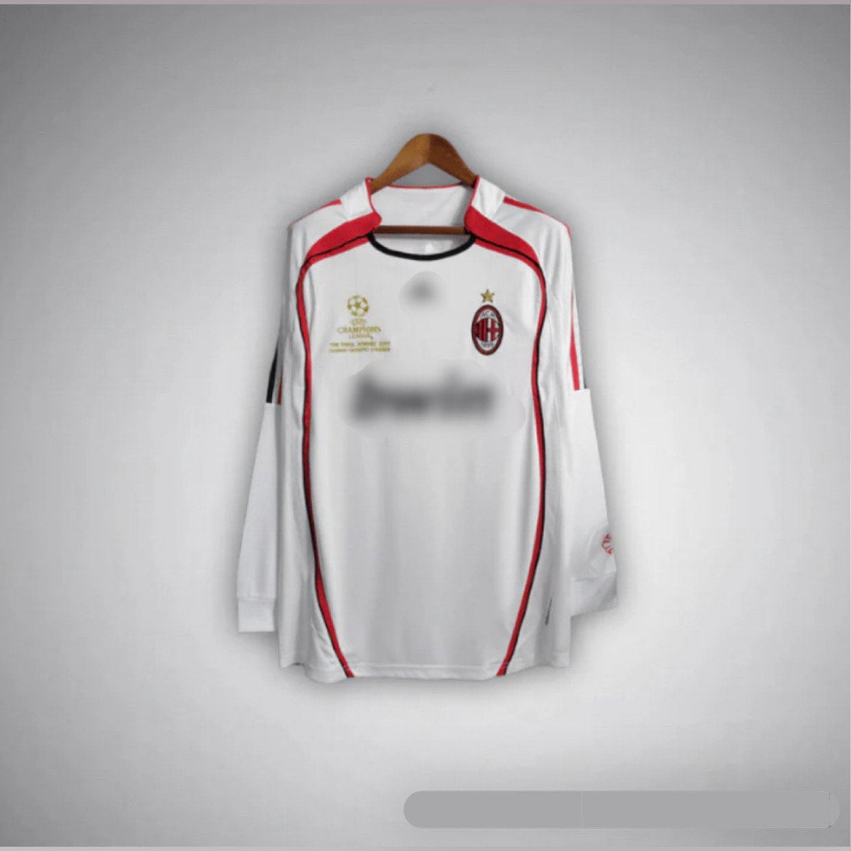 AC Milan Retro long sleeve 06/07 Premium Away Kit