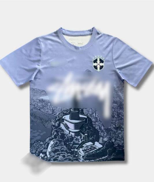 STÜSSY X BRASIL JESUS - DUSTY LILAC