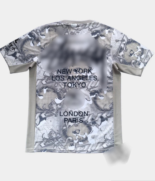 STÜSSY x TOTTENHAM - GREY CAMOUFLAGE